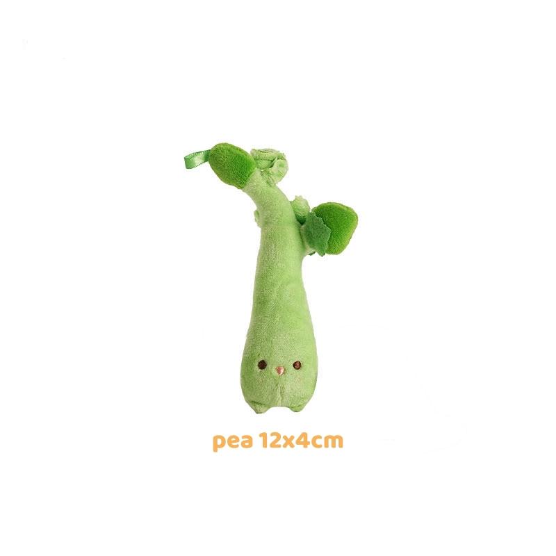 Cartoon Hotpot Food Plush Keychain Kawaii Bag Pendant Button Mushroom Crab Claw Hanging Ornament Food-Themed Toy Accessory Gift