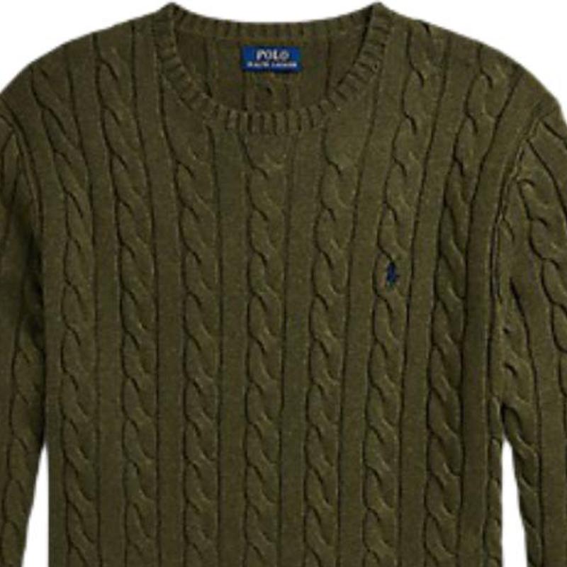Polo Ralph Lauren Besticktes Pony Zopfmuster Pullover Herren Pullover 710918998-029