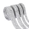 1 Rolle Selbstklebender Glitzer Kristall Strass Aufkleber Diamantband DIY Aufkleber Strasssteine Kunsthandwerk Auto Handy Dekoration