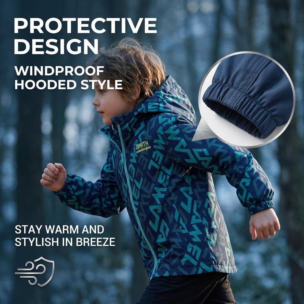 Boys' Autumn And Spring Jacket New Spring/Autumn Style Stylish Spring Jacket For Boys Early Spring Clothing Children'S Wear