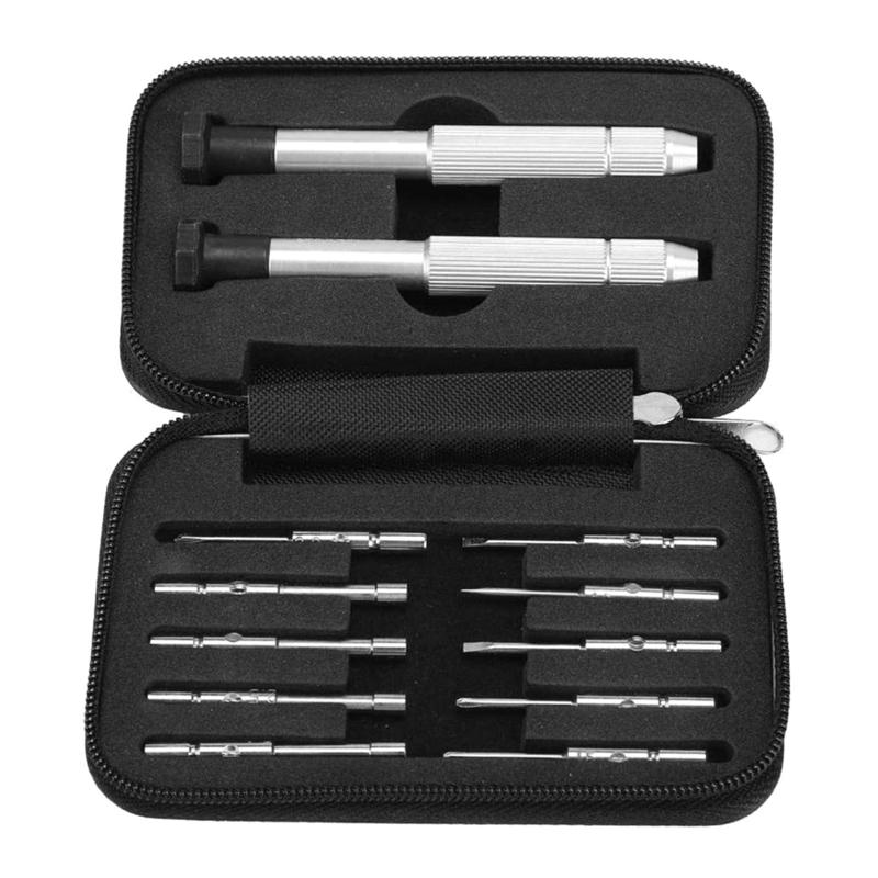 

Multifunctional Precision Aluminum Small Screwdriver with Screwdrivers for Eyeglasses Sunglass 1