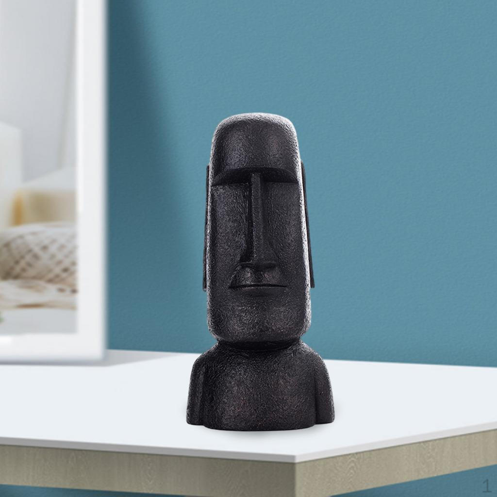 1 Antike Osterstatue, Massives Megalithisches, Monolithische Dekoration AHU, Römisch für Zimmer ,,