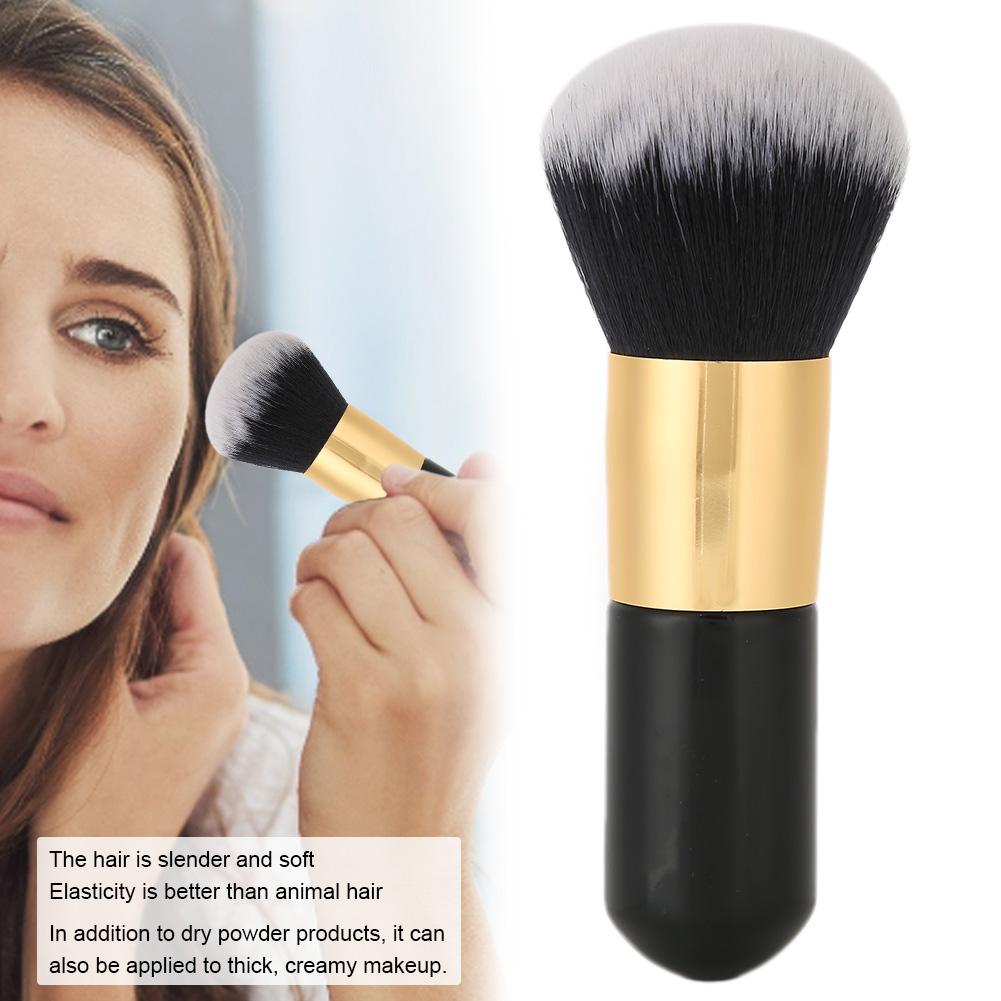 Large Loose Powder Brush Soft Long Hair Blush Foundation Brush WetDry Cosmetic Tool