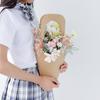 10Pcs Kraft Paper Flower Bag Valentine'S Day And Mother'S Day Bouquet Wrapping Paper