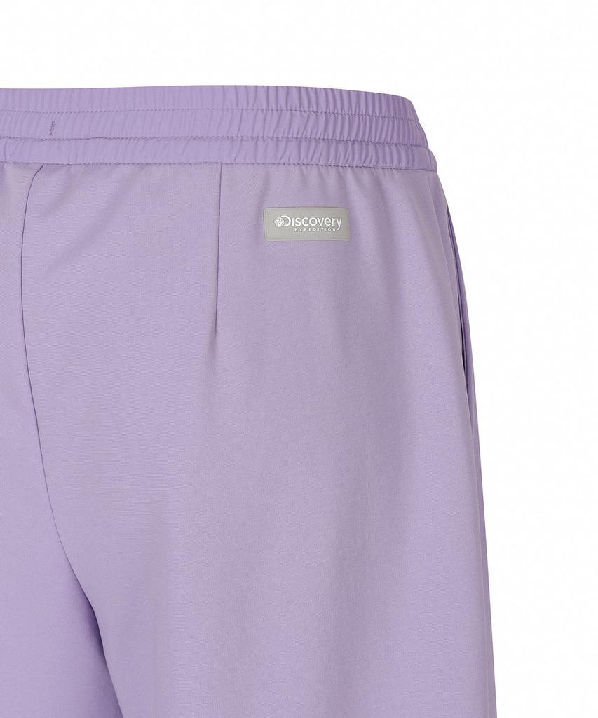 DISCOVERY EXPEDITION Women'S Freshvent Knit Training Semi-Wide Pants (L.Violet)