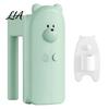 Soft Elastic Door Security Silicone Pinch Guard, Hanging Anti Slam Stopper, Cartoon Bear Design, Child Flexible Stopper Safety Finger Guard