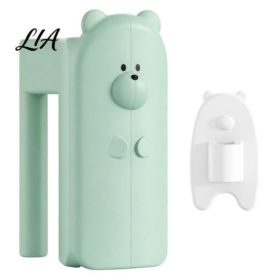 Soft Elastic Door Security Silicone Pinch Guard, Hanging Anti Slam Stopper, Cartoon Bear Design, Child Flexible Stopper Safety Finger Guard