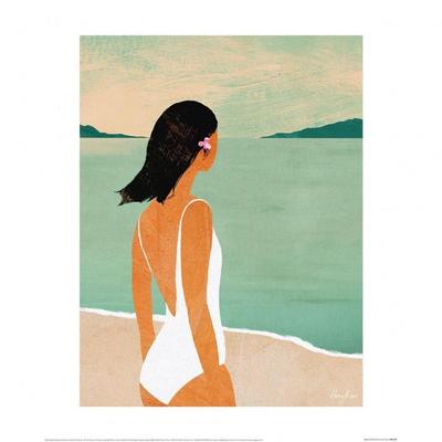 Henry Rivers Beach Girl III Tryck
