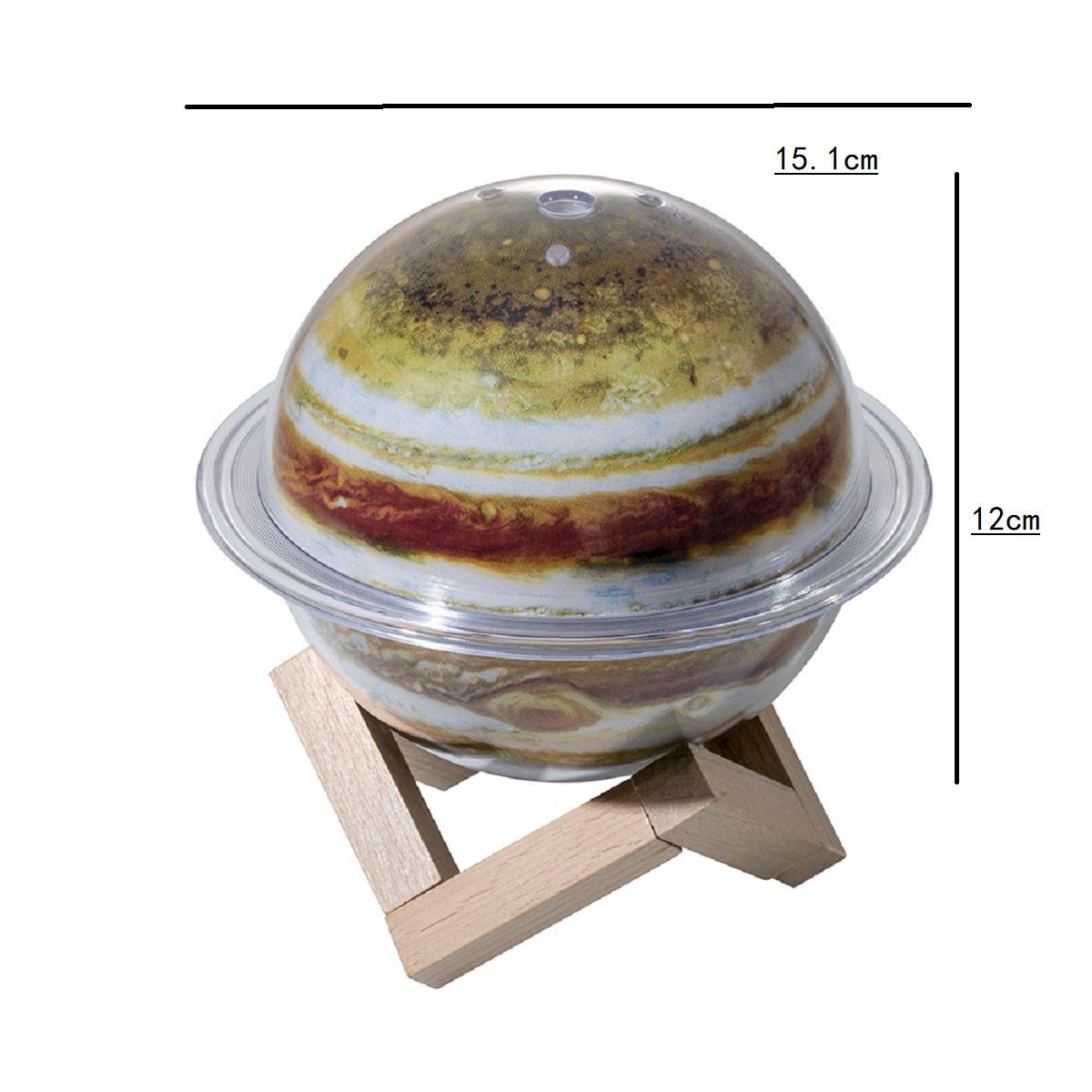 

330 мл USB Увлажнитель воздуха Диффузор Земля Светодиодный ночник Диффузор для эфирных масел Освежитель воздуха для автомобиля Для дома Спальня Увлажнитель