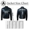 AVIATRIX Men's Leather Jacket (B8P6) - Black