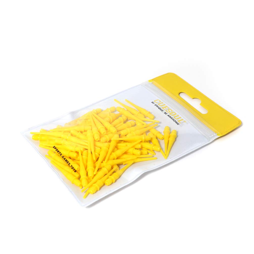 CUESOUL TOUCH-Point 2BA soft tip 80pcs yellow CSDA-A1116