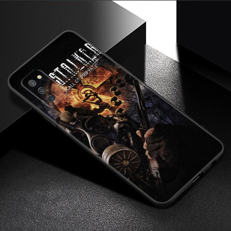 

Чехол для телефона Game Stalker Clear Sky для Samsung Galaxy A01 A03 Core A04 E A02 A05 A10 A20 A21 A30 A50 S A6 A8 Plus A7, черный Samsung A50S