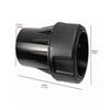 Heavy Duty Vacuum Accessory Connector Universal ABS Adapter Plastic Texture for Industrial Cleaners Easy Installation