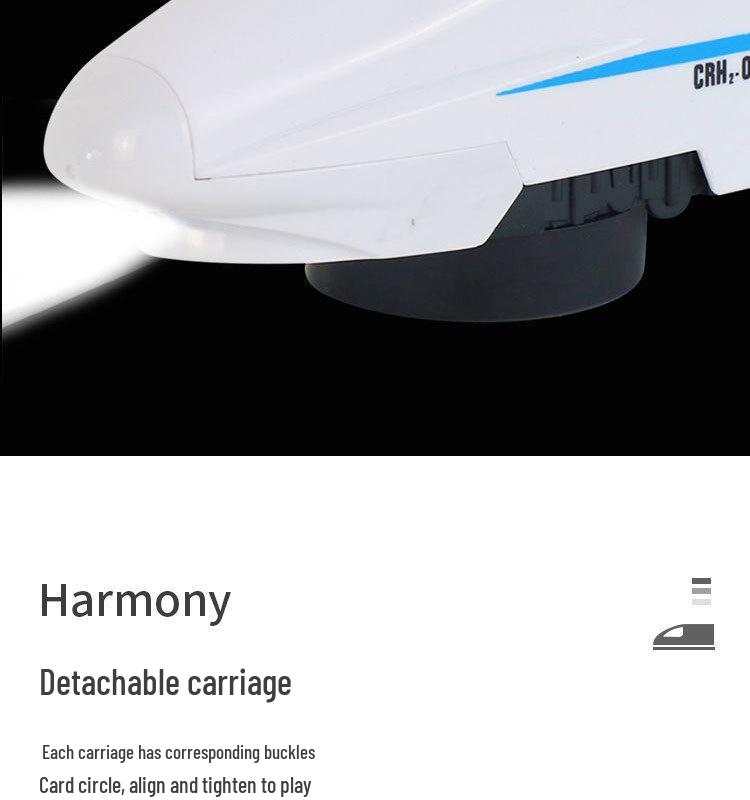 Kids' Electric High-Speed Rail Toy - Harmony EMU Model Train
