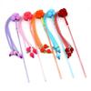 Cat Wand Toy Plush Exercise Training Pet Kitten Teaser Interactive Stick Toy with Bell for Indoor