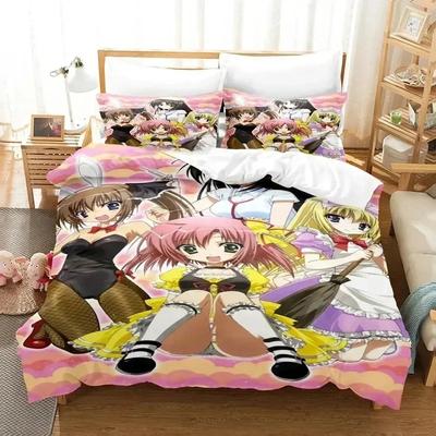 Anime Student Councils Discretion Bedding Set Bedroom Soft Modern Bedspreads Comefortable Duvet Cover Quilt Cover And Pillowcase