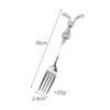 Creative Stainless Steel Spoon Cartoon Rabbit Fruit Fork INS Style Milk Tea Coffee Stirring Rod Dessert Snack Spoon Tableware