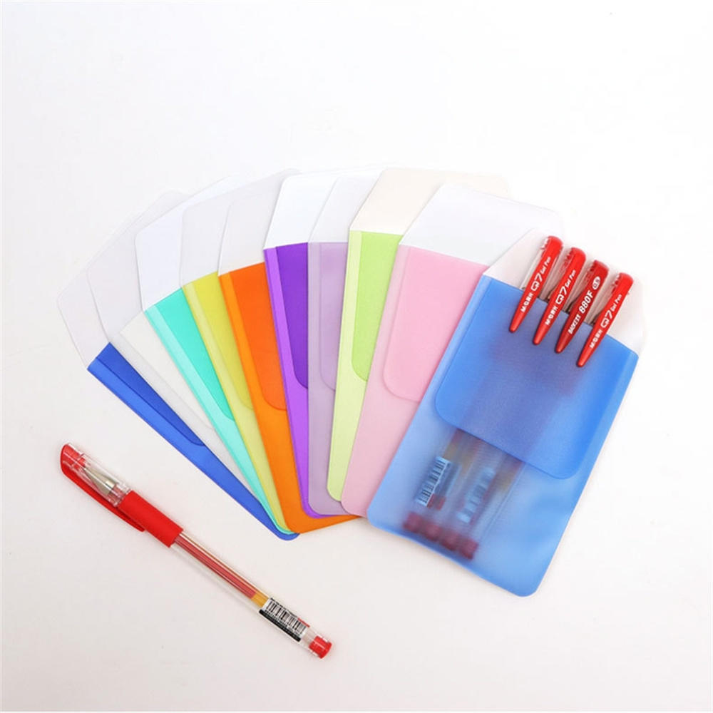 

Leather Pencil Case Pen Sleeve School Pen Storage Bag Pen Case Pencil Pouch Protective Sleeve Holder Leather Case Student Gifts