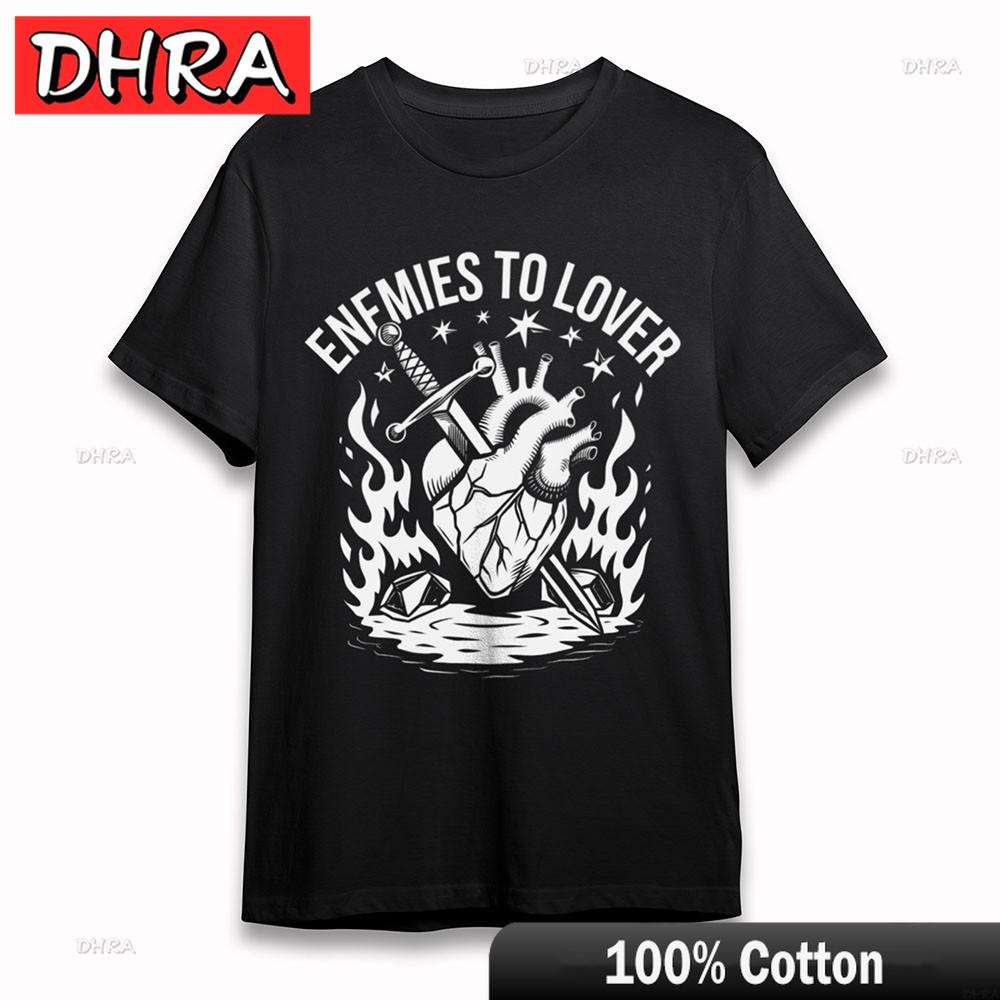 Womens Plus Size TShirt Heart Sword Flames Dark RoUnisexce Tee Cotton Short Black Tshirts TShirts for Anniversary Gift TShirt 4XL