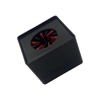 Portable ABS Microphone Logos Flag Holder Mics Flag Station For Broadcast Interviews Customizable Design for Recorders
