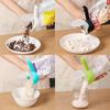 4PCS Reusable Food Bag Clip For Kitchen Airtight Sealing Machine For Snacks  Flour  Spices