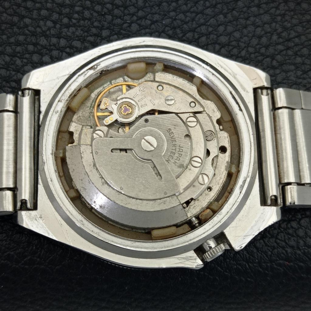 GENUINE VINTAGE SEIKO 5 AUTOMATIC 6309A JAPAN MENS ORIGINAL DIAL WATCH A702522-1