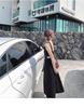 Spring/Summer 2026 French Retro Knee-Length Sleeveless Puff Dress