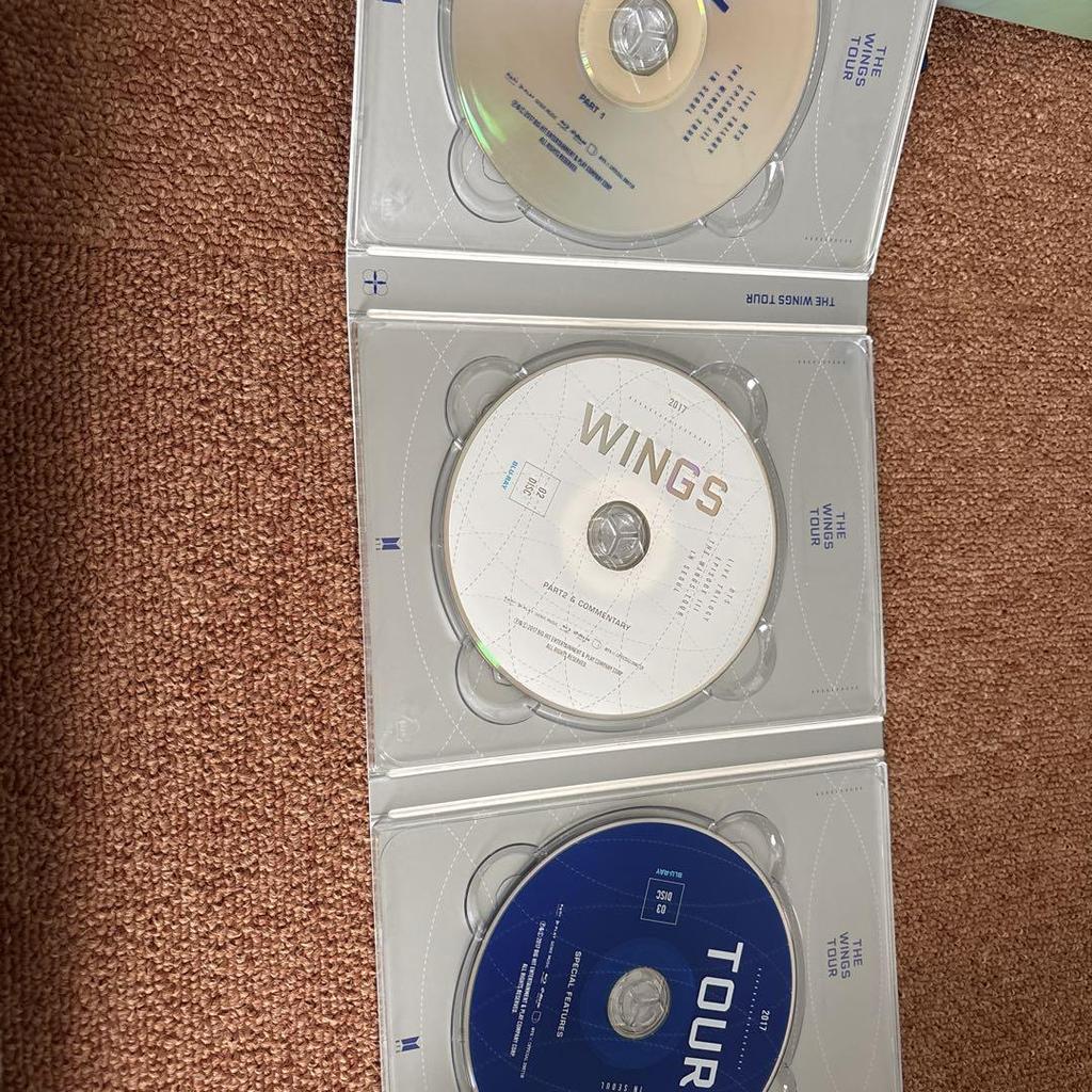 [USED] BTS THE WINGS TOUR IN SEOUL Blu-ray