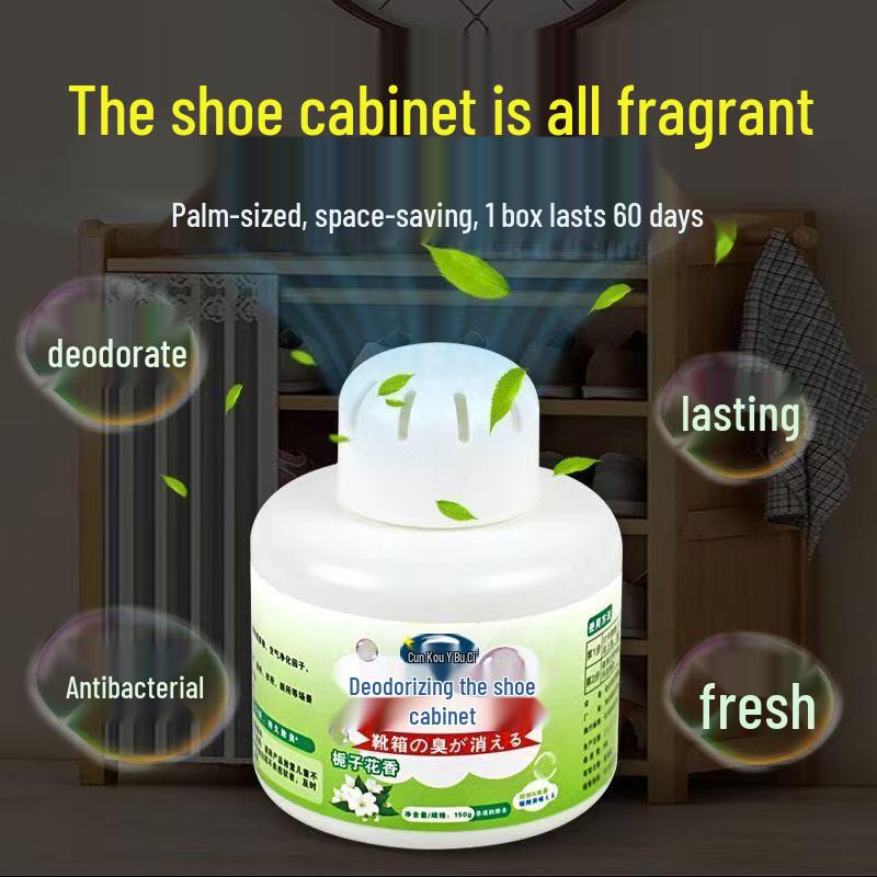 Shoe & Wardrobe Deodorizer: Antibacterial Odor Remover & Air Freshener Air Freshener
