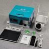 iCSee Solar-Powered PTZ Wireless Security Camera with Battery Monitor