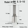 Jun Ding Ying DBN Pre-Insulated Copper Spade Terminals