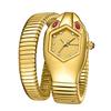 Watches Women Luxury Diamond Unique Snake Shape Waterproof Quartz Ladies Watch Clock
