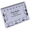 Guitar Accessories Luthiers Tool Measuring Ruler with String Action Ruler Guitar Neck Gauge
