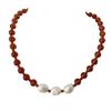 Women's 925 Sterling Silver Irregular Pearl & Agate High-End Clavicle Necklace