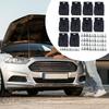 10Pcs Mini Relay Connector Sockets Easy Installation 5 Pin Auto Accessories Complete Set Sturdy