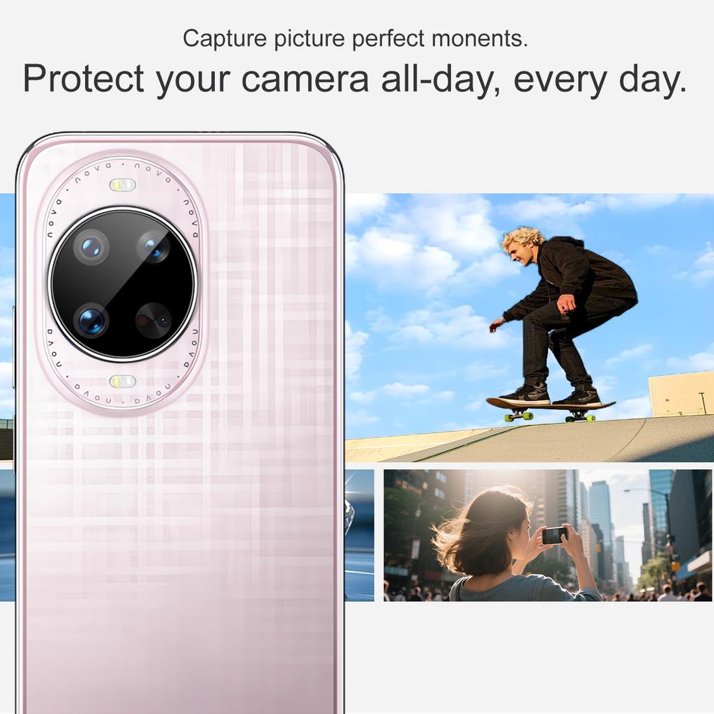 Für Huawei Nova 14 Ultra Pro Glas IMAK High Definition Glas Linsenfolie Schwarze Version
