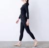 Footmark FOOTMARK BASEWEAR Long Sleeve Basewear In Black and Made In Improves Reduces Casual Posture Corrects Relieves and Product 709901 Women's