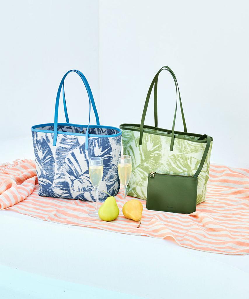 Clave Sofia Green Tote Bag