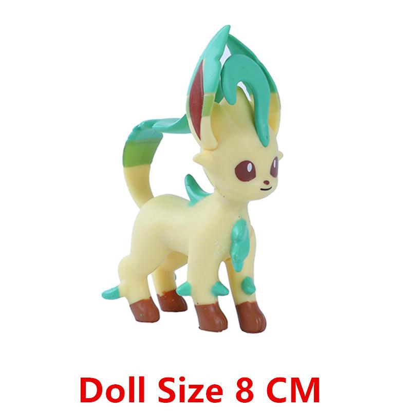 Toys Model New 4-9 CM Pokemon Anime Figure Pikachu Gengar Eevee Series Mew Cartoons Figure Pocket Monster Action Gifts Kids