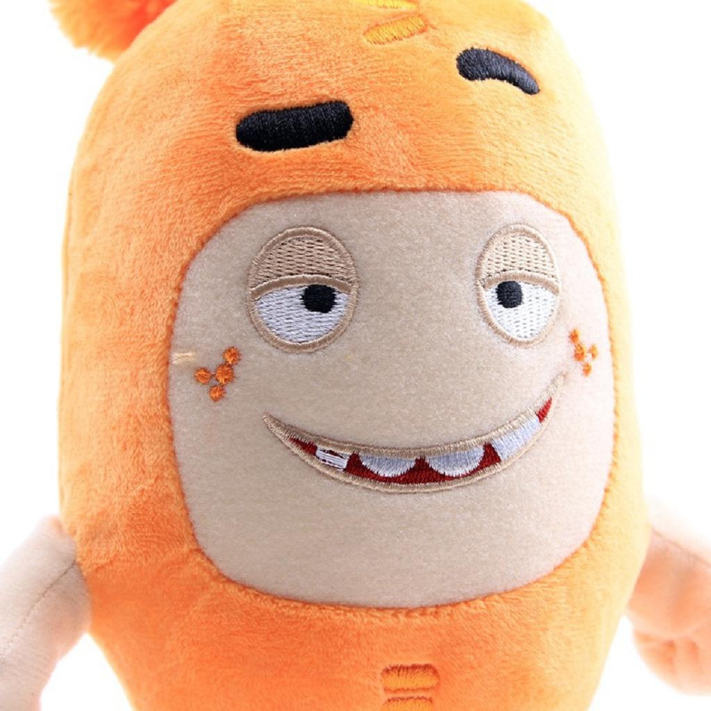 8 pezzi/Lotto Oddbods Giocattoli Peluche Cartoni Animati Peluche Giocattolo per Bambini Collezione Bambola per Bambini Regalo di Natale Compleanno Decorazione per la Casa 18 cm-24 cm