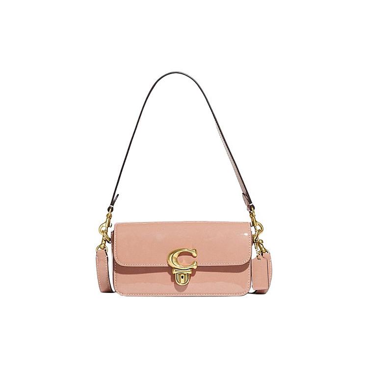 New COACH Studio Cow Leather Handbag, Crossbody Bag, Shoulder Bag Trumpets Women's Nude Pink CE761-B4BH5