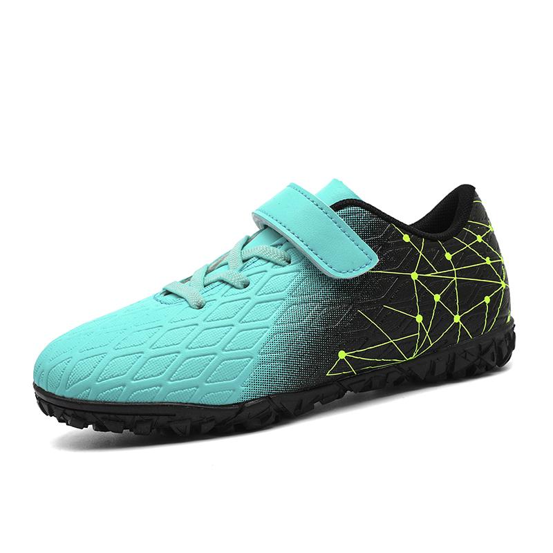 

Дитяче футбольне взуття Товариство FG Шкільні футбольні бутси Бутси Трава Кросівки Хлопчики Дівчата Спортивне взуття для тренувань на відкритому повітрі 35 місячний камінь блакитний колір