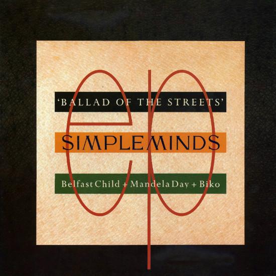 

12inch Record SIMPLE MINDS Ballad Of The Streets SMX73 Virgin 1989 Canada Dance Electronica Used