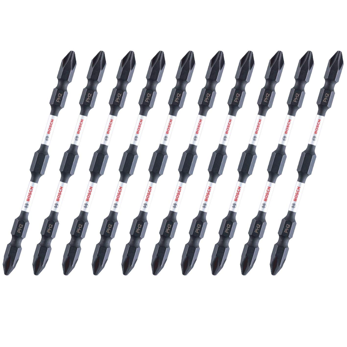 

Bosch Screwdriver 110mm of 2608522406 Double-Ended Bits, (Pack 10)