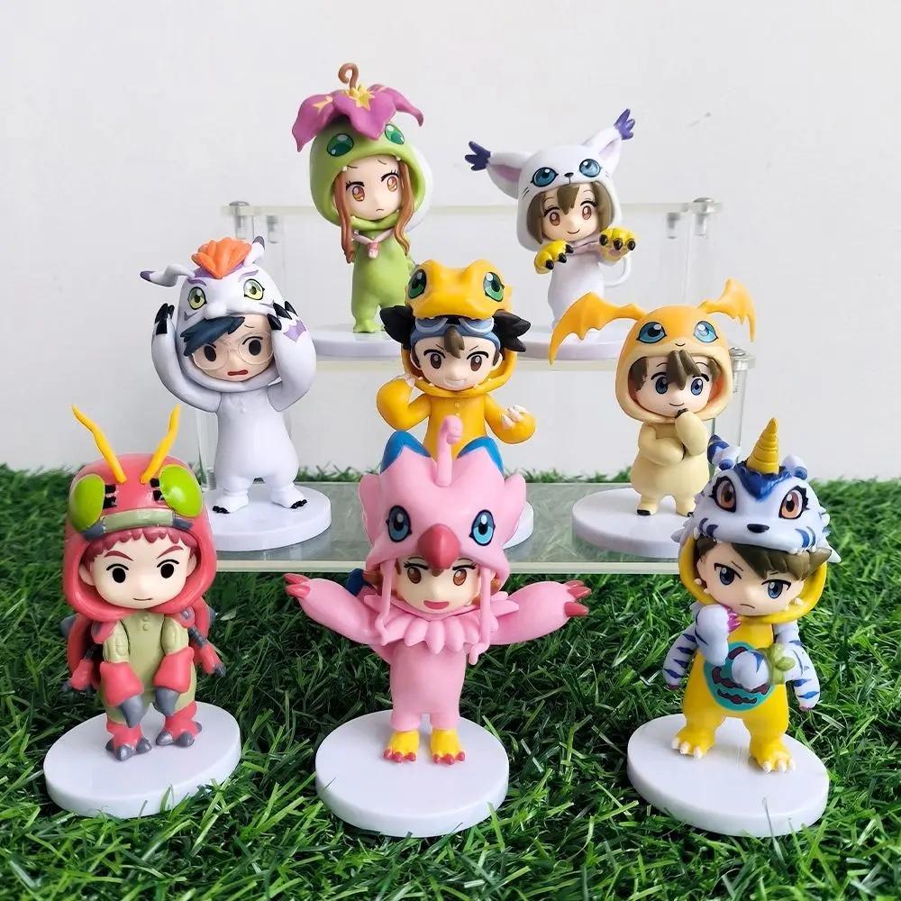Anime Digimon Adventure Garurumon V-Beast Cute Cosplay Action Figure Model Desktop Decoration Ornament Children'S Toy Gift