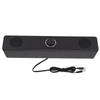 E 350TS Computer Speaker 3.5mm Input USB Powered Wired Computer Soundbar with Volume Control for
