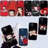 UP10 B-Bettys Art B-Boops Case for Samsung Galaxy M06 M15 M16 M35 M55 M56 A36 A42 A50 A50S A51 A52 A32 A33 A05 A05S A06 A16 A20