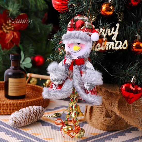 Christmas Pendant Fine Workmanship Christmas Tree Hanging Doll Ornament for Party Festive Home Decoration