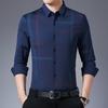 New One Piece Spring and Autumn New Men's Business Casual Long-sleeved Shirt Youth Shirt