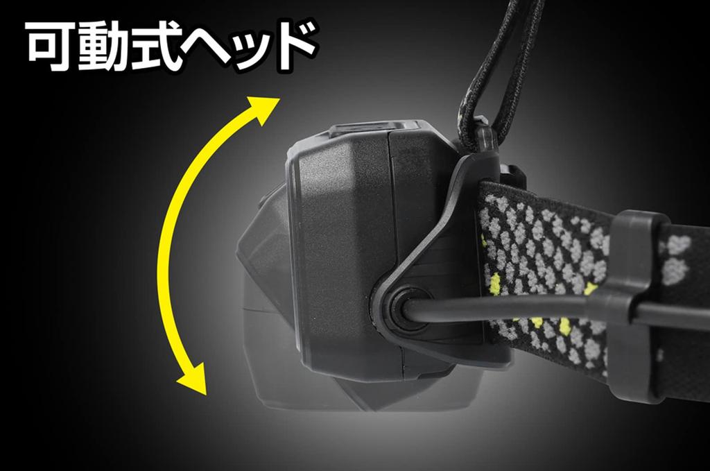 GENTOS LED Headlight USB Rechargeable 600 Lumens 4 Hours of Practical Lighting Rear Recognition Uses Dedicated Rechargeable Battery or 3 AA Batteries